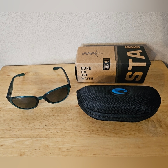 Costa Del Mar Teal Womens Salina Sunglasses main image 4